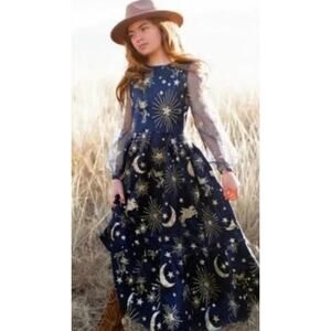 Joyfolie Mia Joy Annabelle Dress in Navy Girls Size 12